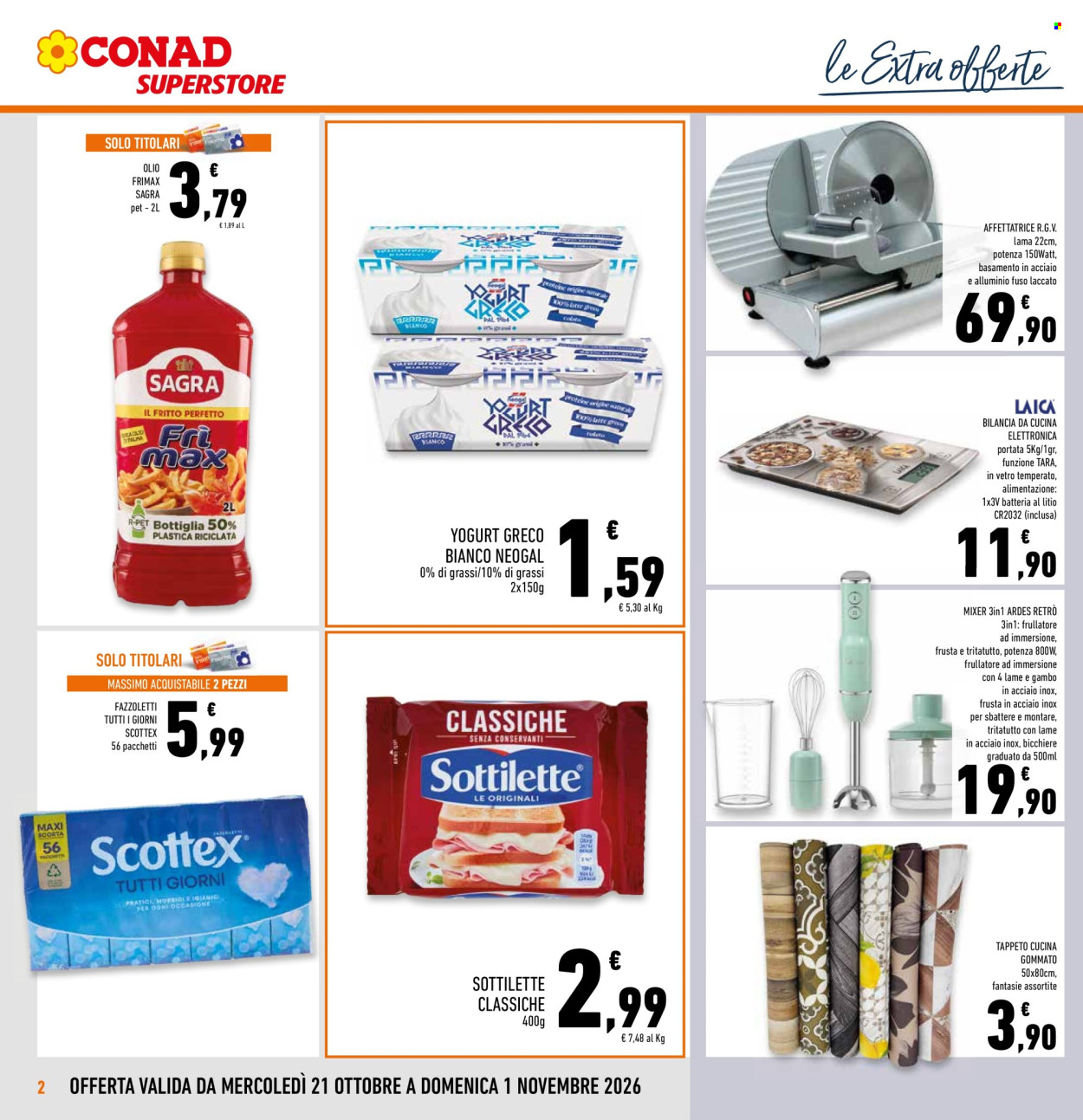 Volantino Conad Superstore - 21/10/2026 - 1/11/2026. Pagina 2