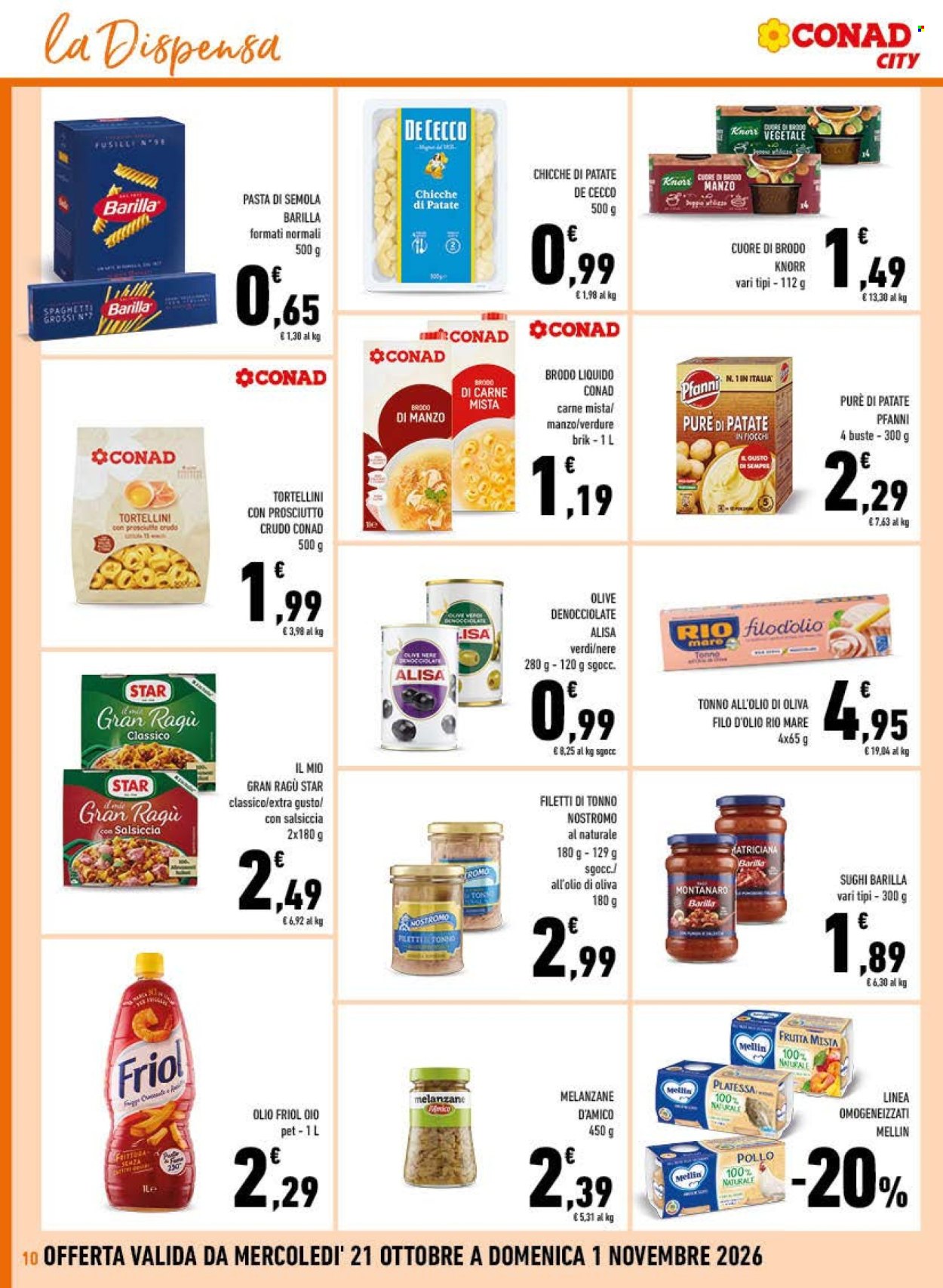 Volantino Conad - 21/10/2026 - 1/11/2026. Pagina 10