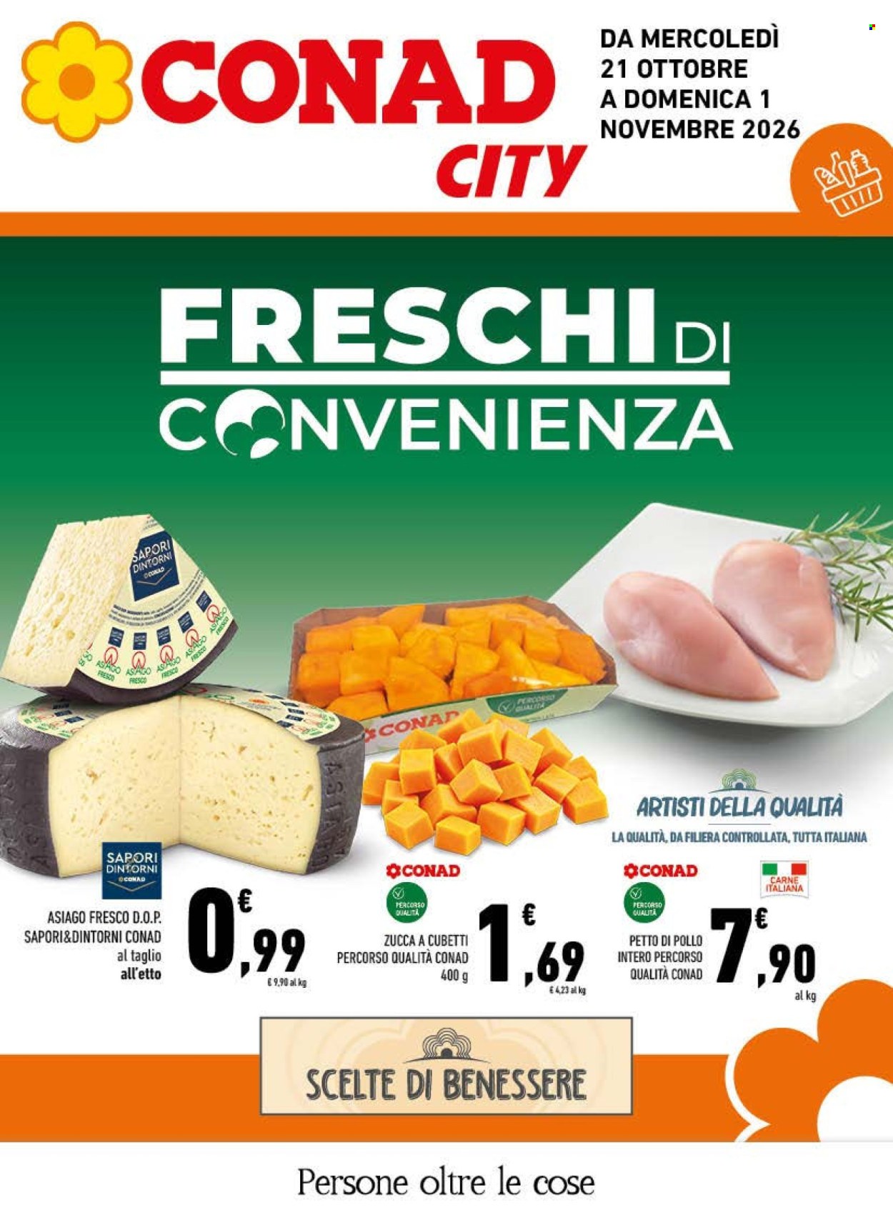 Volantino Conad - 21/10/2026 - 1/11/2026. Pagina 1