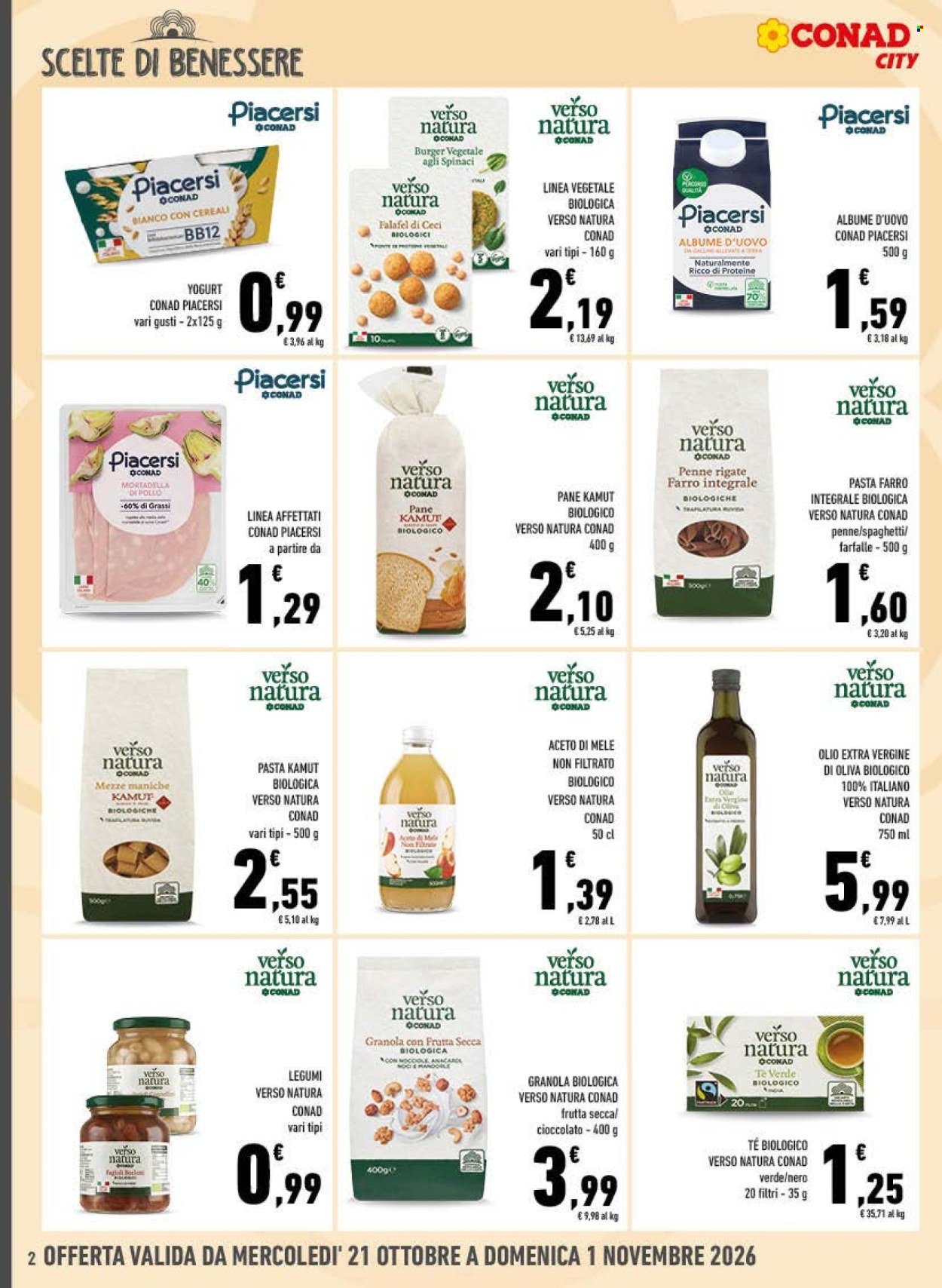Volantino Conad - 21/10/2026 - 1/11/2026. Pagina 2