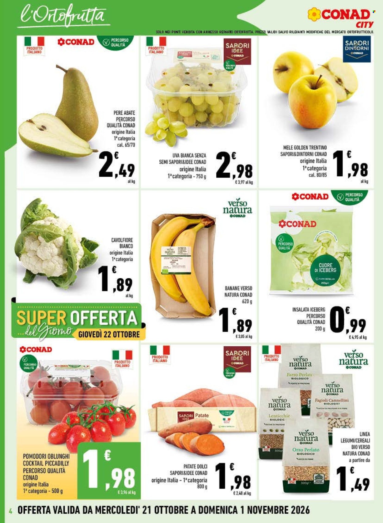 Volantino Conad - 21/10/2026 - 1/11/2026. Pagina 4