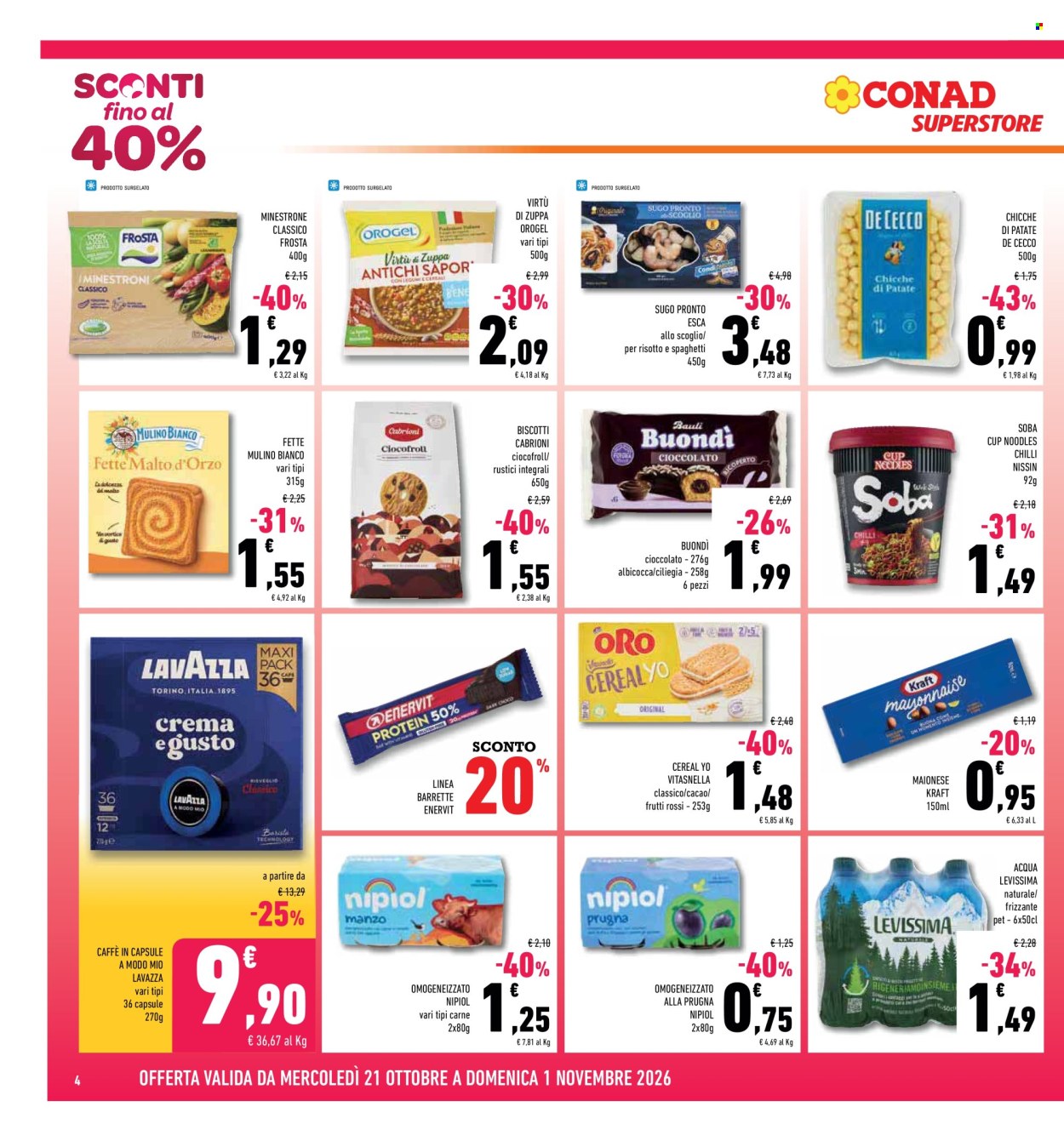Volantino Conad - 21/10/2026 - 1/11/2026. Pagina 4