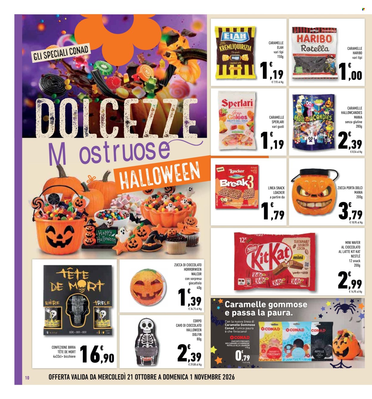 Volantino Conad - 21/10/2026 - 1/11/2026. Pagina 10