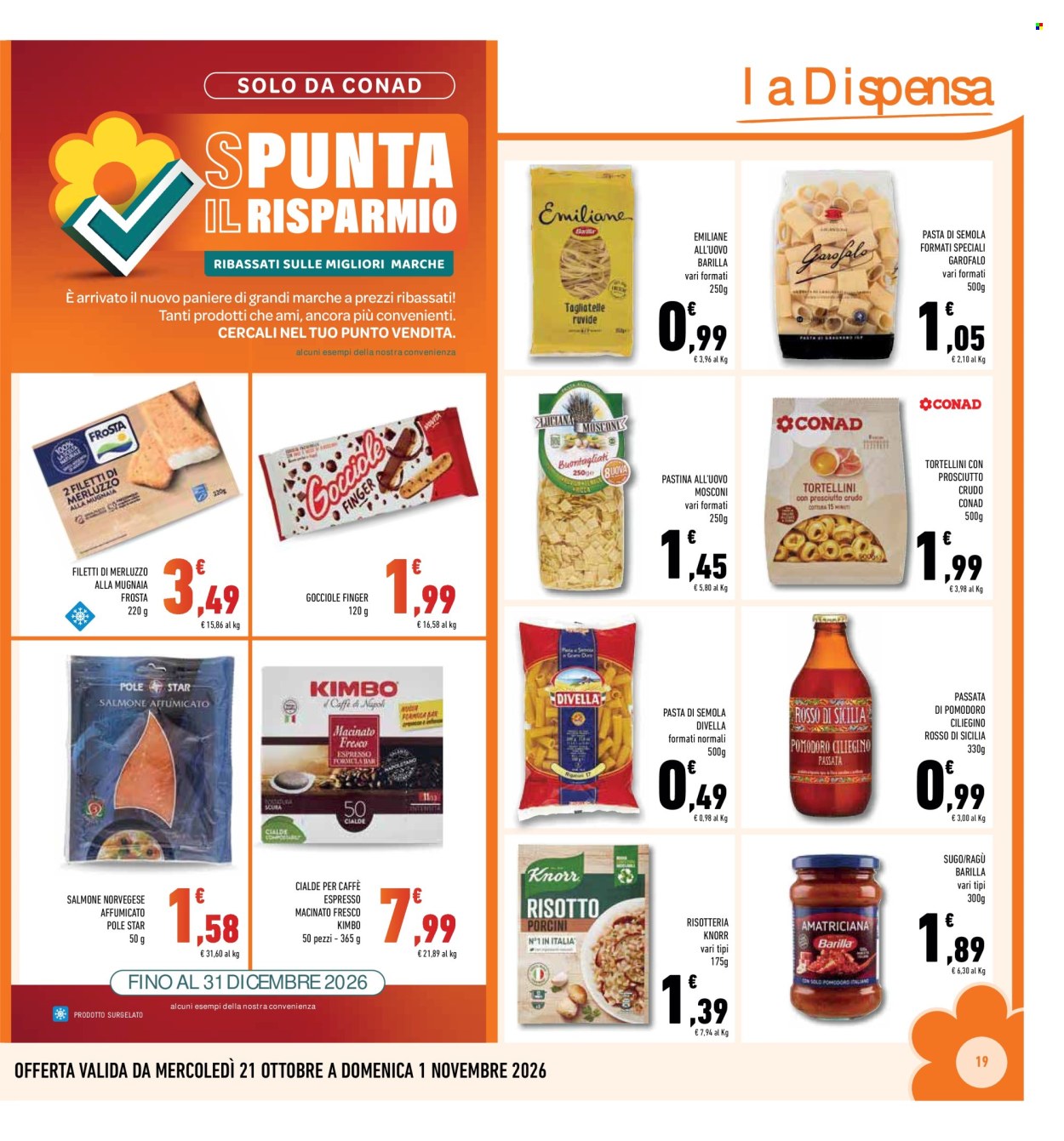 Volantino Conad - 21/10/2026 - 1/11/2026. Pagina 19