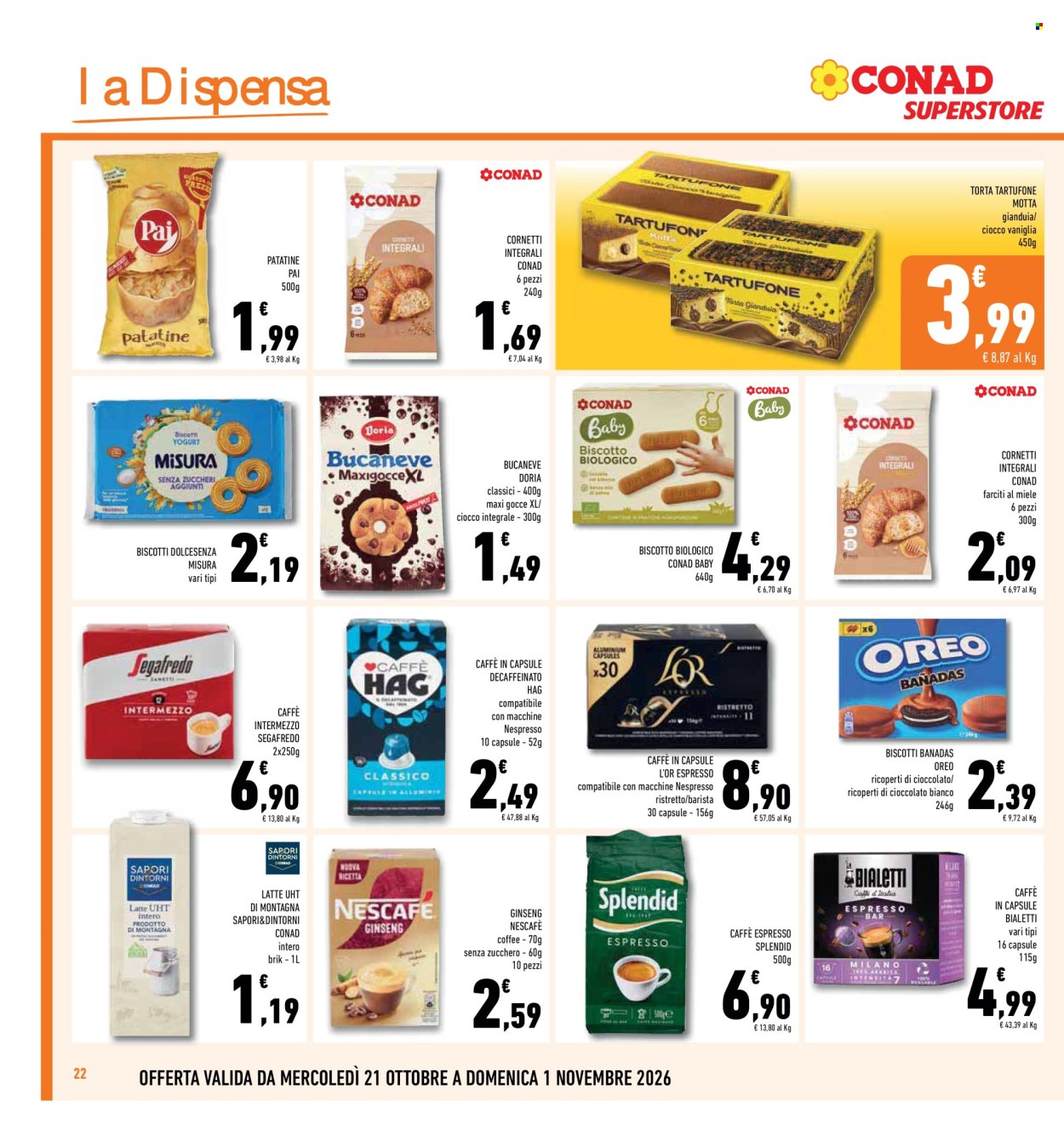 Volantino Conad - 21/10/2026 - 1/11/2026. Pagina 22