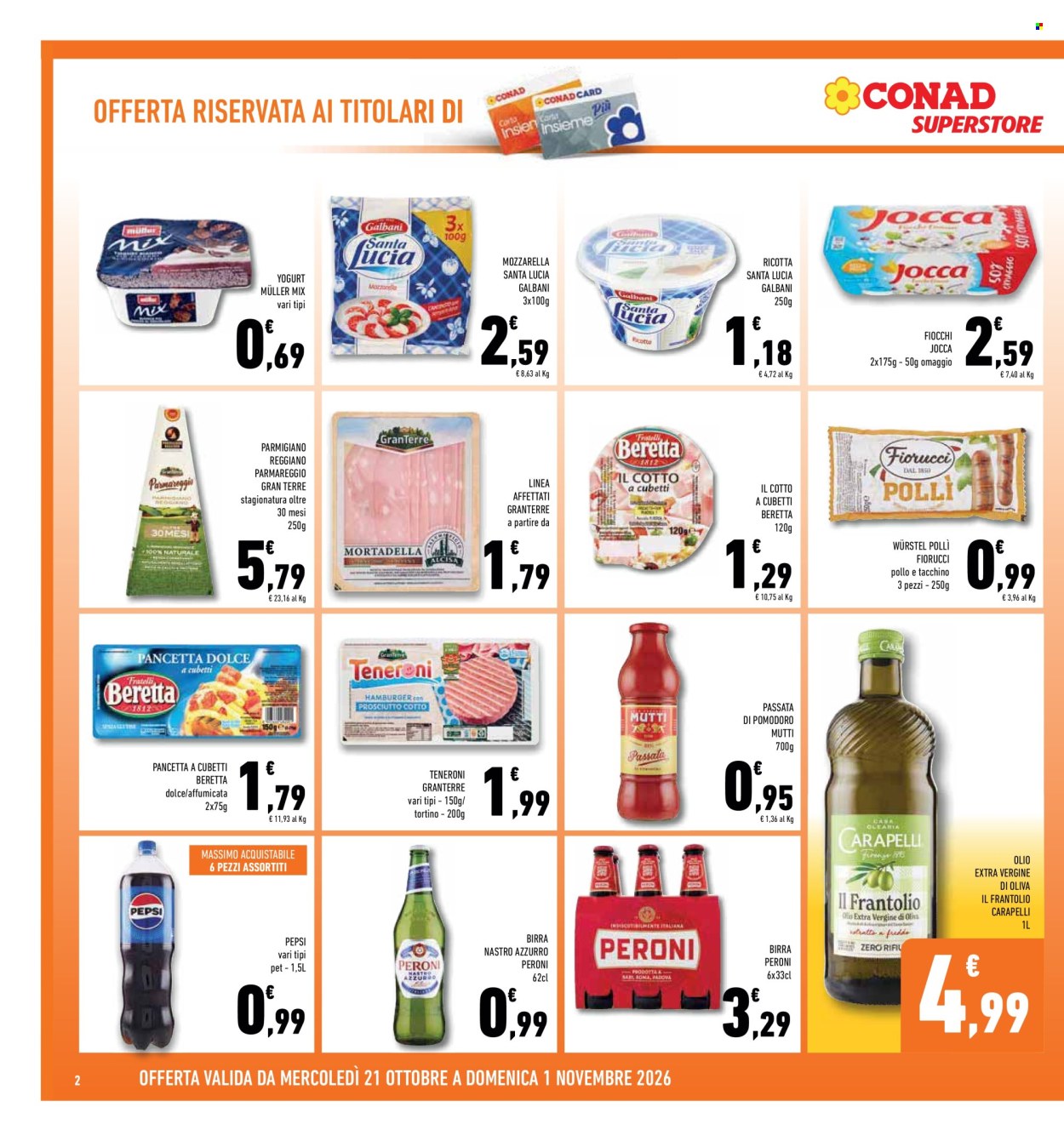 Volantino Conad Superstore - 21/10/2026 - 1/11/2026. Pagina 2