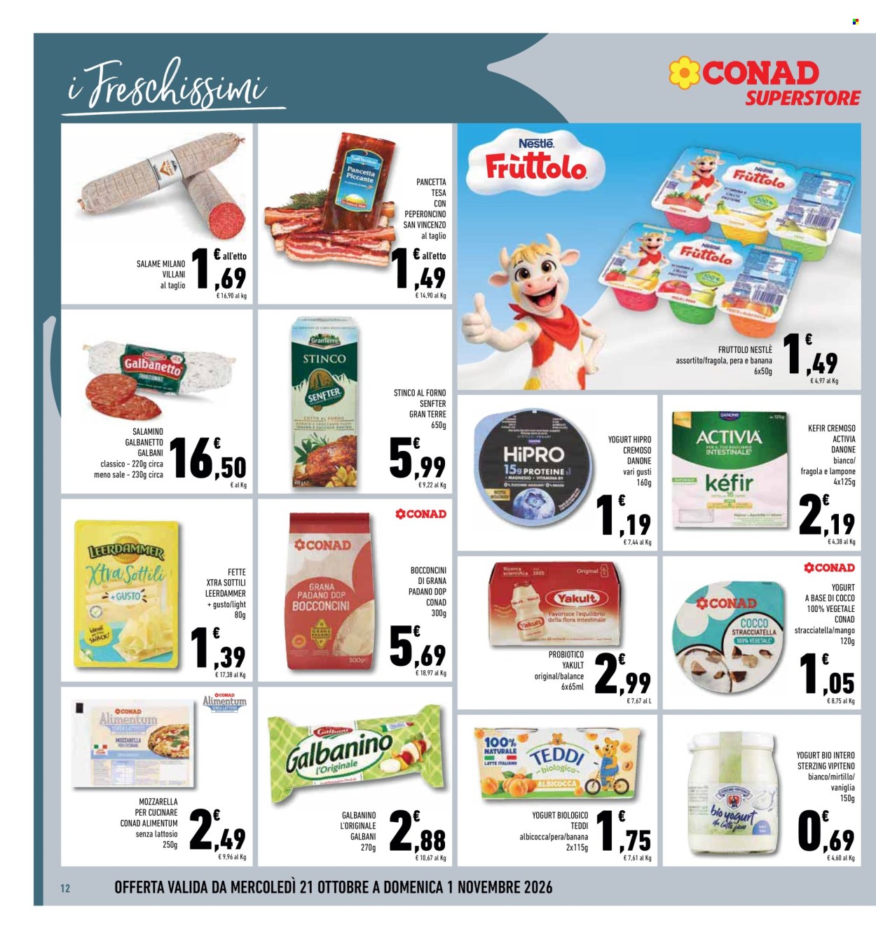 Volantino Conad Superstore - 21/10/2026 - 1/11/2026. Pagina 12