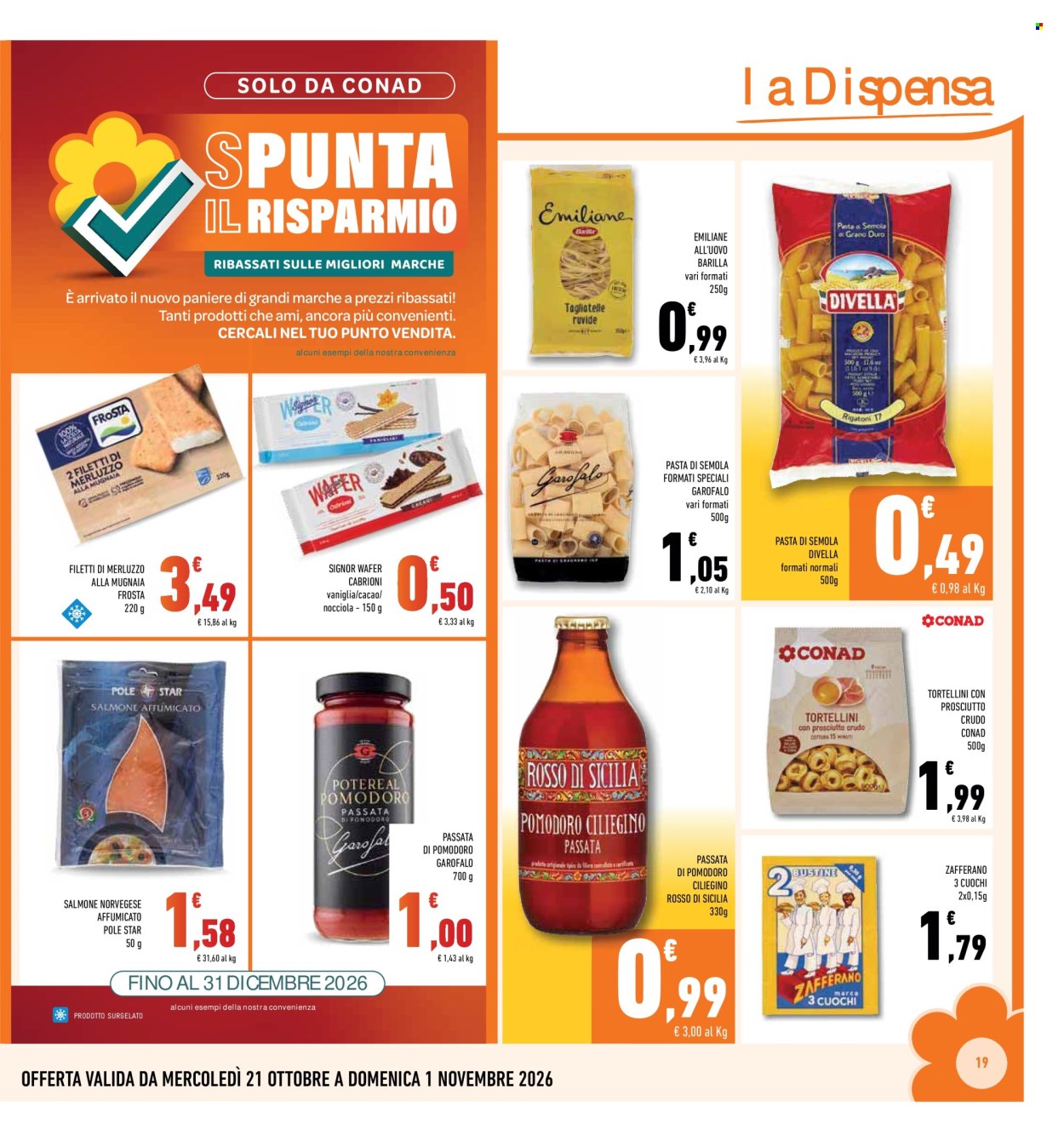 Volantino Conad Superstore - 21/10/2026 - 1/11/2026. Pagina 19