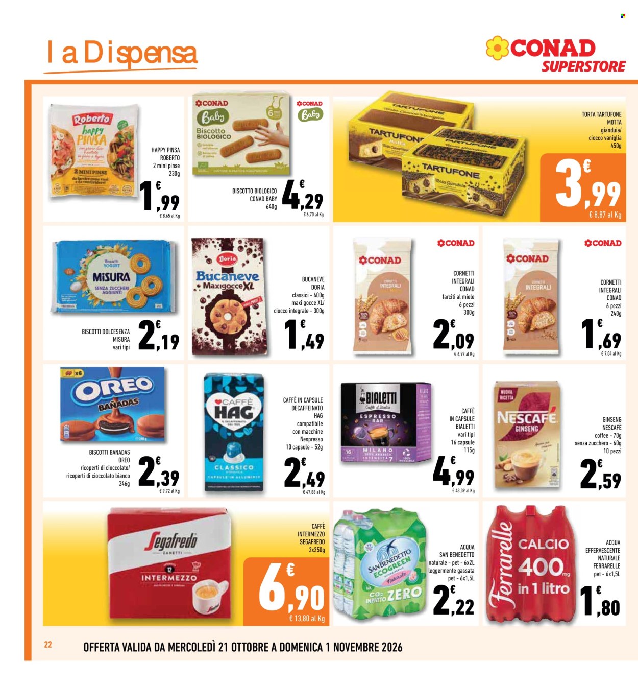 Volantino Conad Superstore - 21/10/2026 - 1/11/2026. Pagina 22