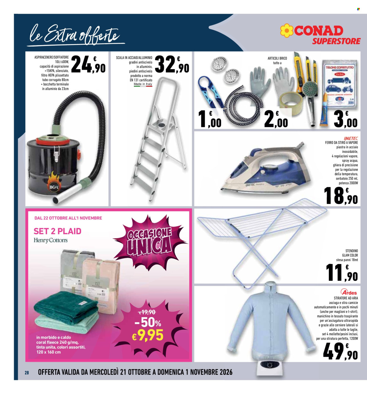 Volantino Conad Superstore - 21/10/2026 - 1/11/2026. Pagina 28