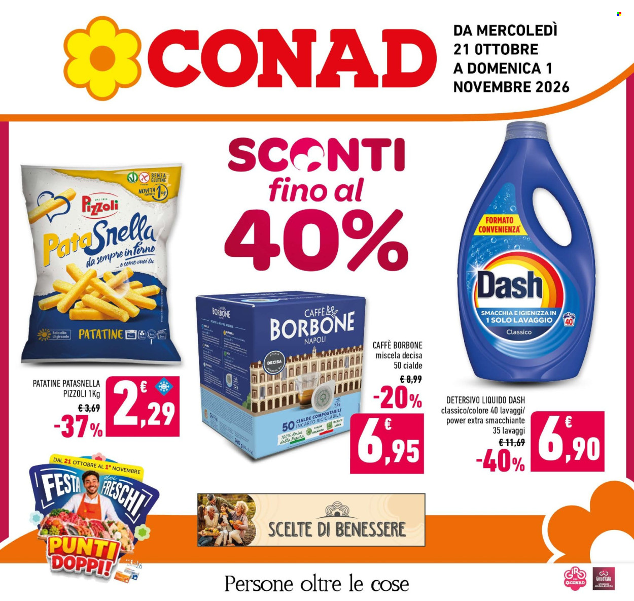 Volantino Conad - 21/10/2026 - 1/11/2026. Pagina 1