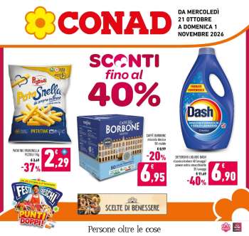 Volantino Conad - 21/10/2026 - 1/11/2026.