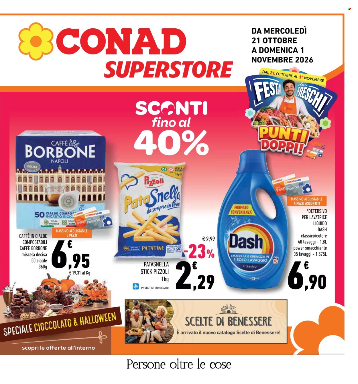 Volantino Conad - 21/10/2026 - 1/11/2026. Pagina 1