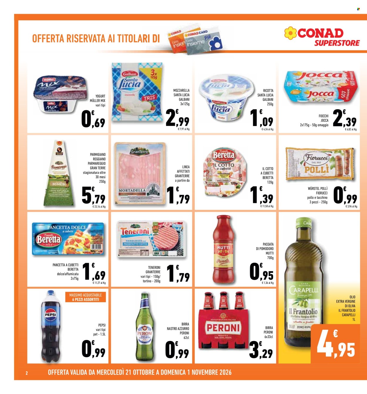 Volantino Conad - 21/10/2026 - 1/11/2026. Pagina 2