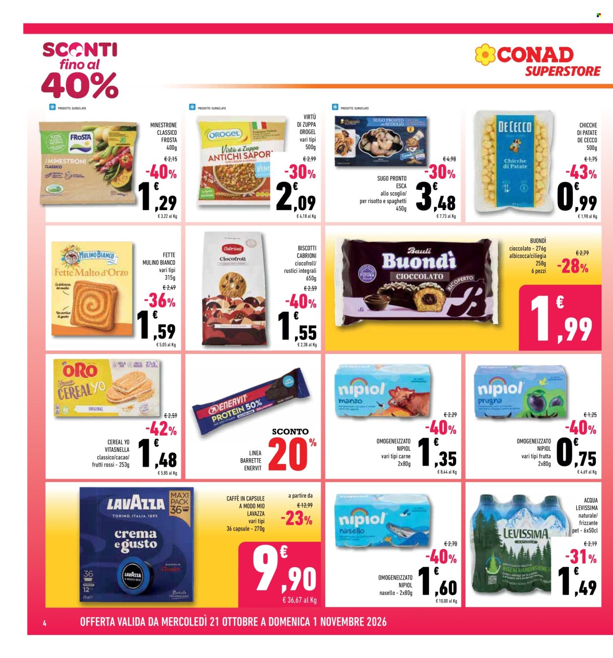 Volantino Conad - 21/10/2026 - 1/11/2026. Pagina 4