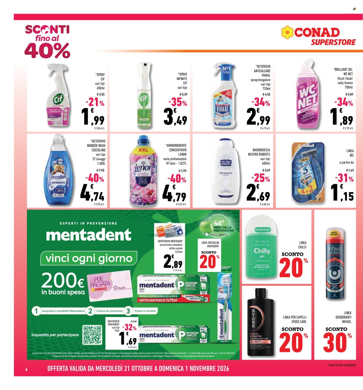 Volantino Conad - 21/10/2026 - 1/11/2026. Pagina 6