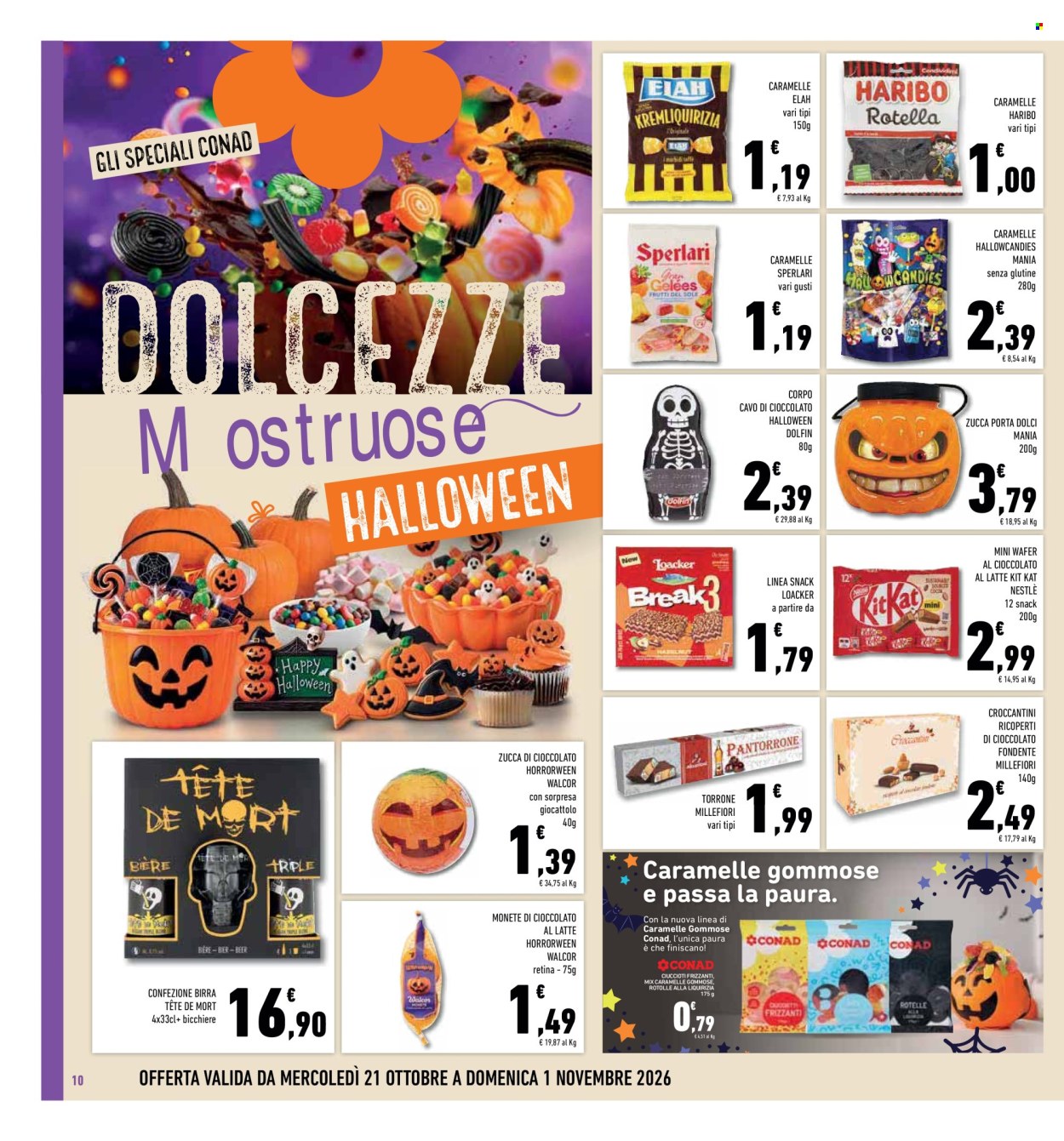Volantino Conad - 21/10/2026 - 1/11/2026. Pagina 10