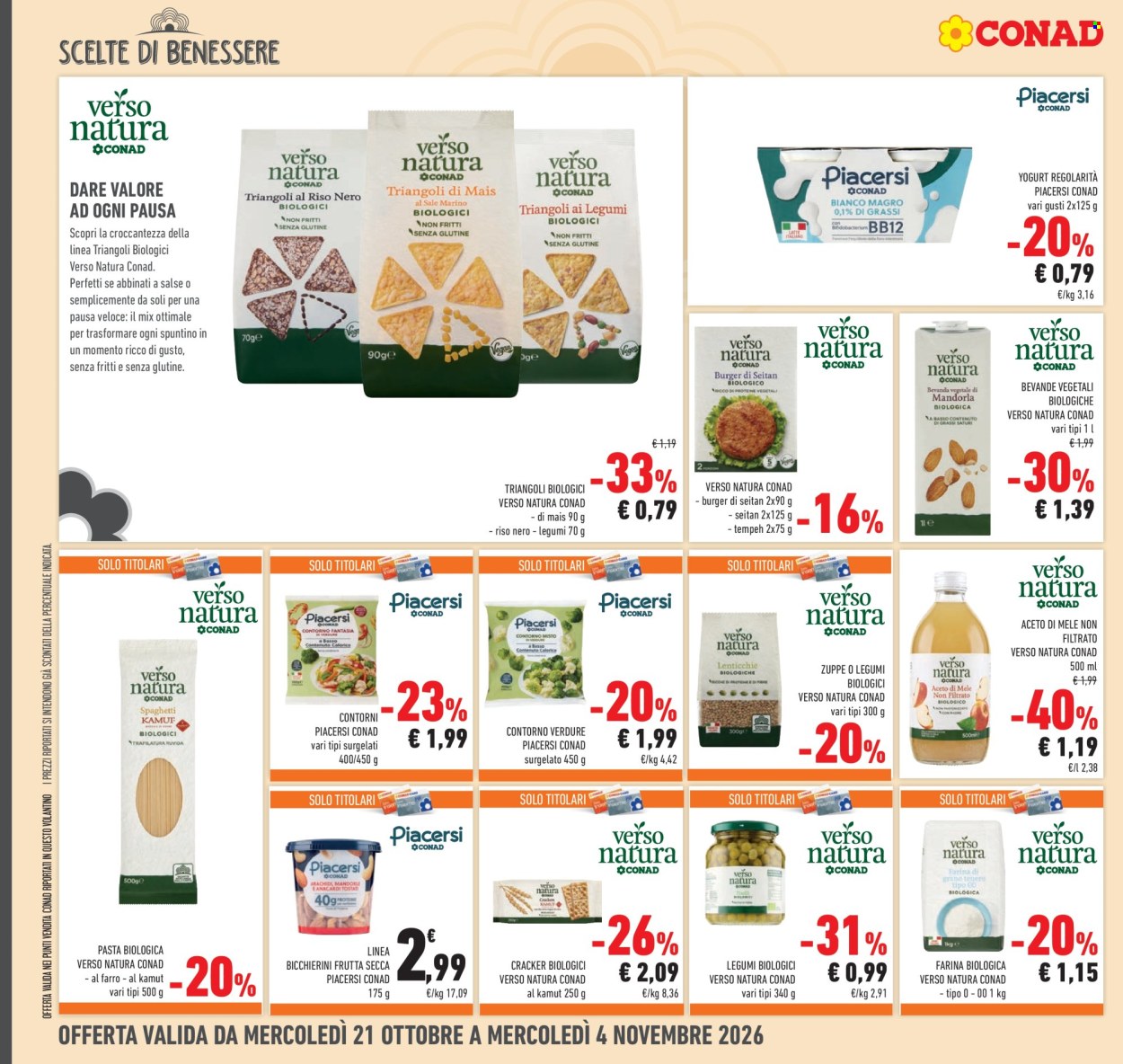Volantino Conad - 21/10/2026 - 4/11/2026. Pagina 26