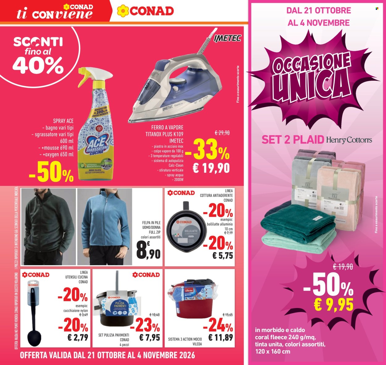 Volantino Conad - 21/10/2026 - 4/11/2026. Pagina 36