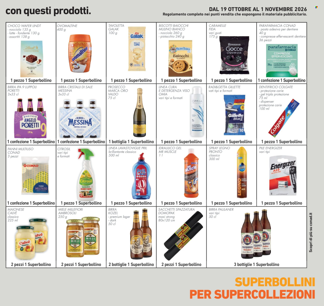 Volantino Conad - 21/10/2026 - 4/11/2026. Pagina 47
