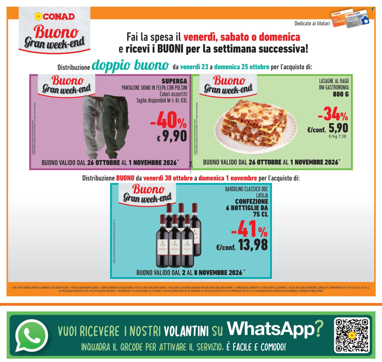 Volantino Conad - 21/10/2026 - 4/11/2026. Pagina 52