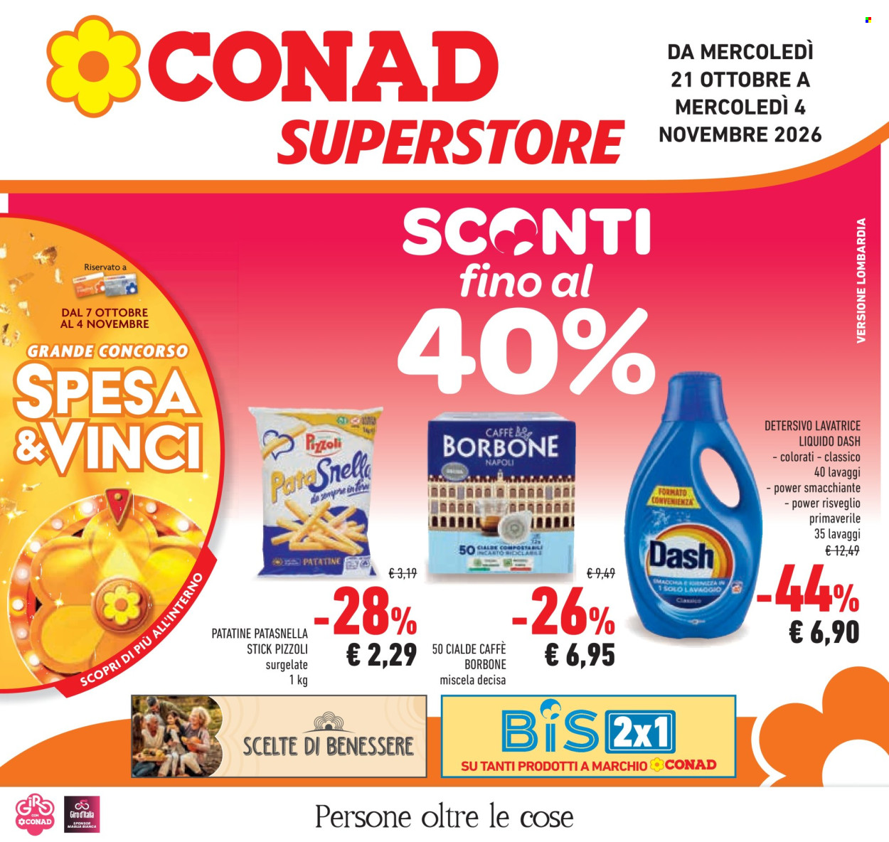 Volantino Conad Superstore - 21/10/2026 - 4/11/2026. Pagina 1