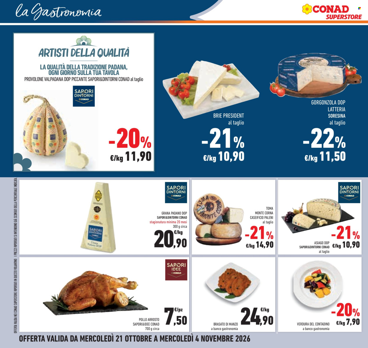 Volantino Conad Superstore - 21/10/2026 - 4/11/2026. Pagina 22