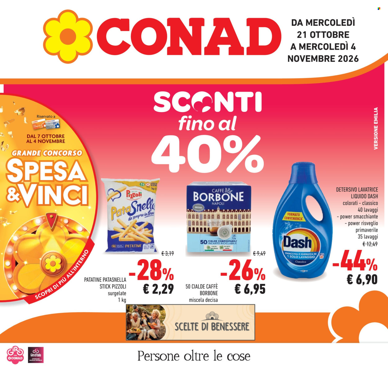 Volantino Conad - 21/10/2026 - 4/11/2026. Pagina 1