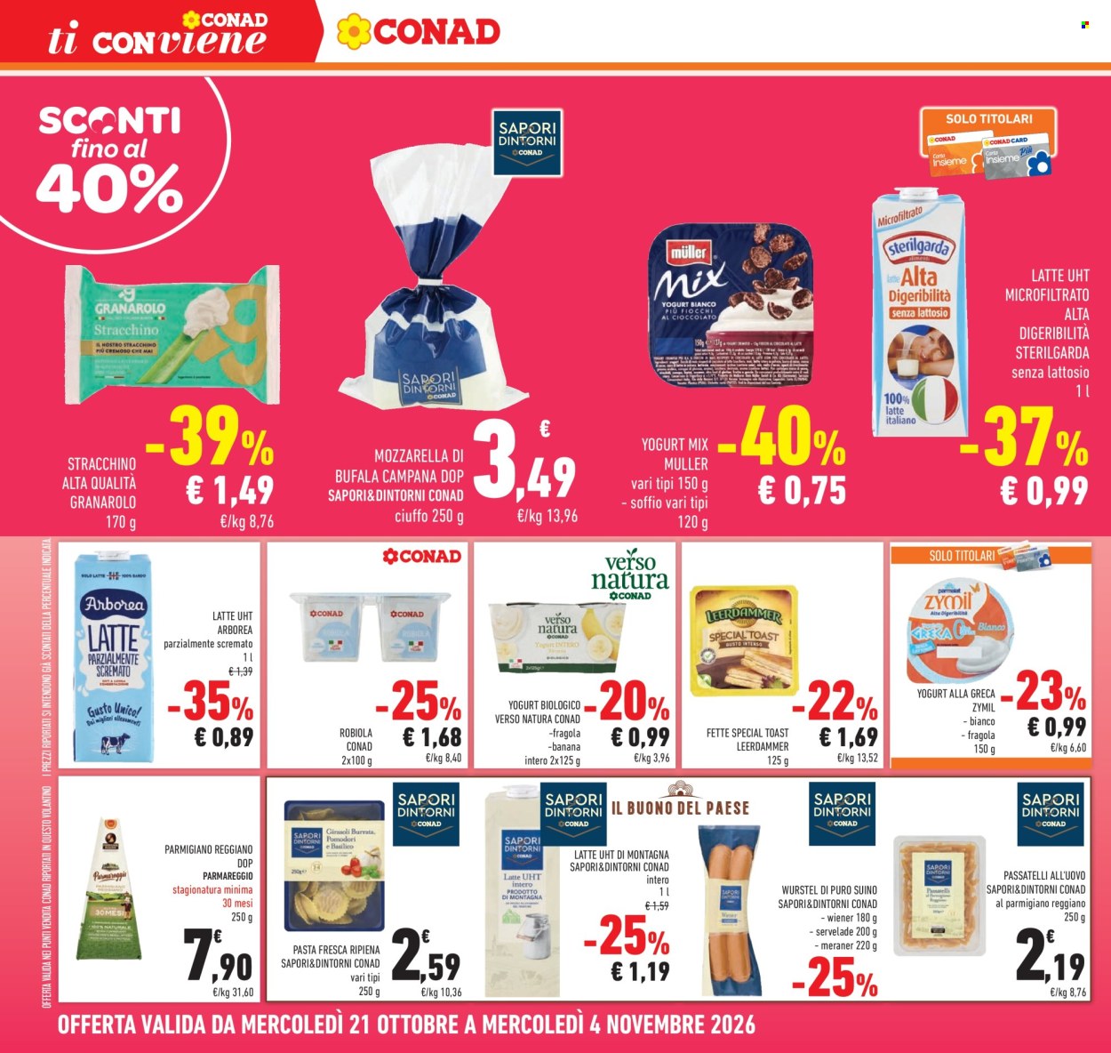 Volantino Conad - 21/10/2026 - 4/11/2026. Pagina 12