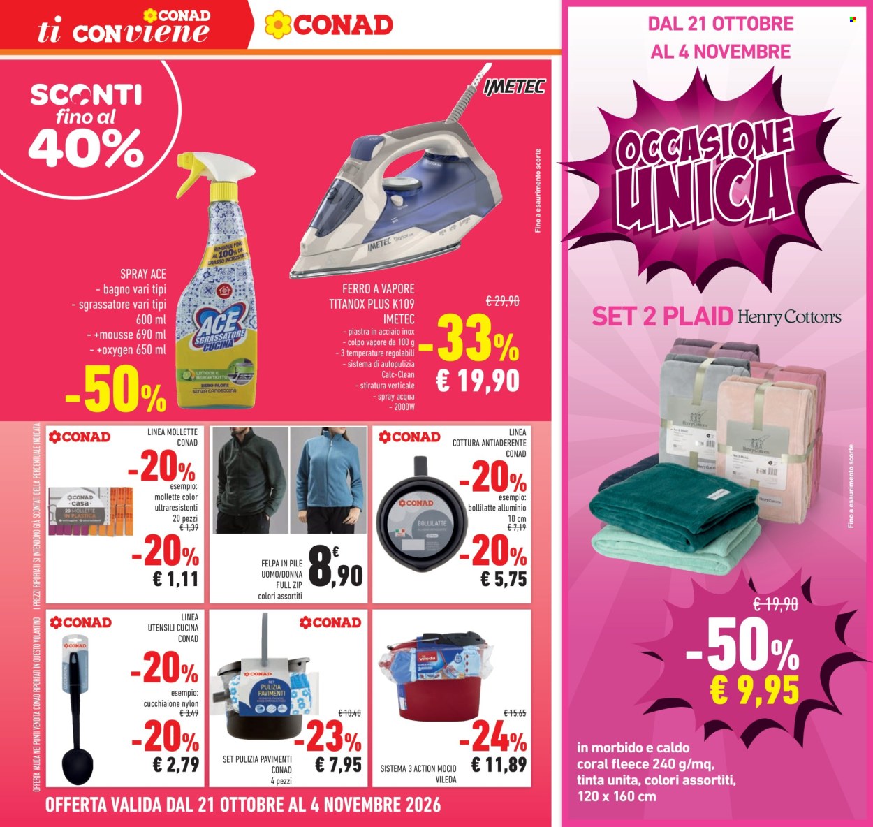 Volantino Conad - 21/10/2026 - 4/11/2026. Pagina 20