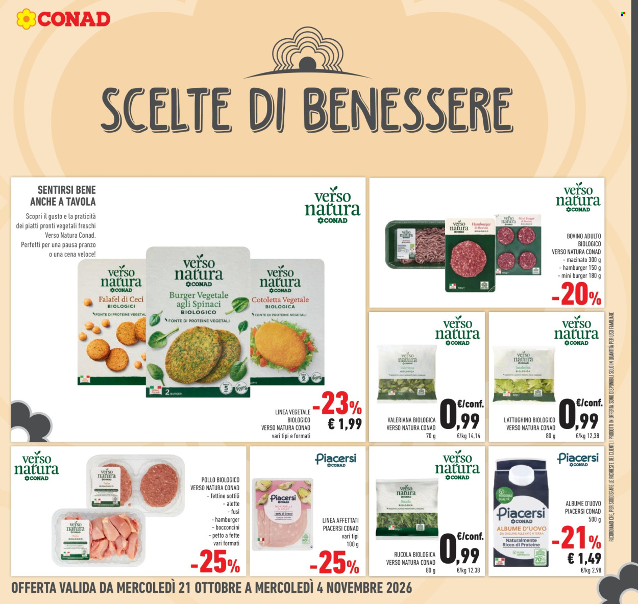 Volantino Conad - 21/10/2026 - 4/11/2026. Pagina 21