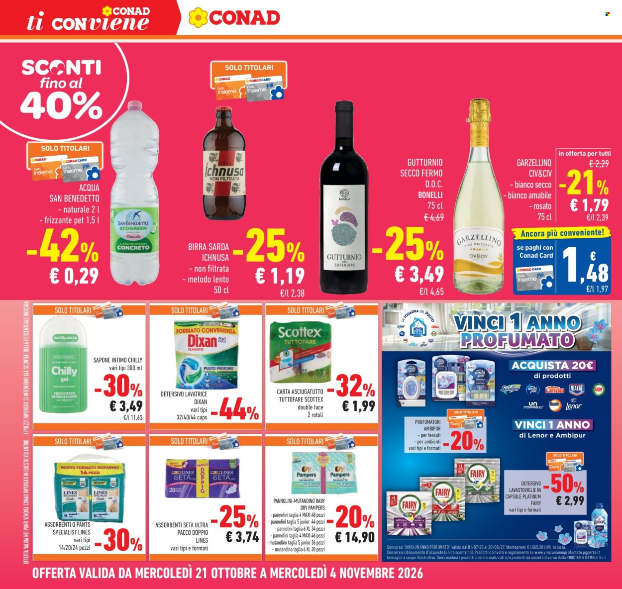 Volantino Conad - 21/10/2026 - 4/11/2026. Pagina 34