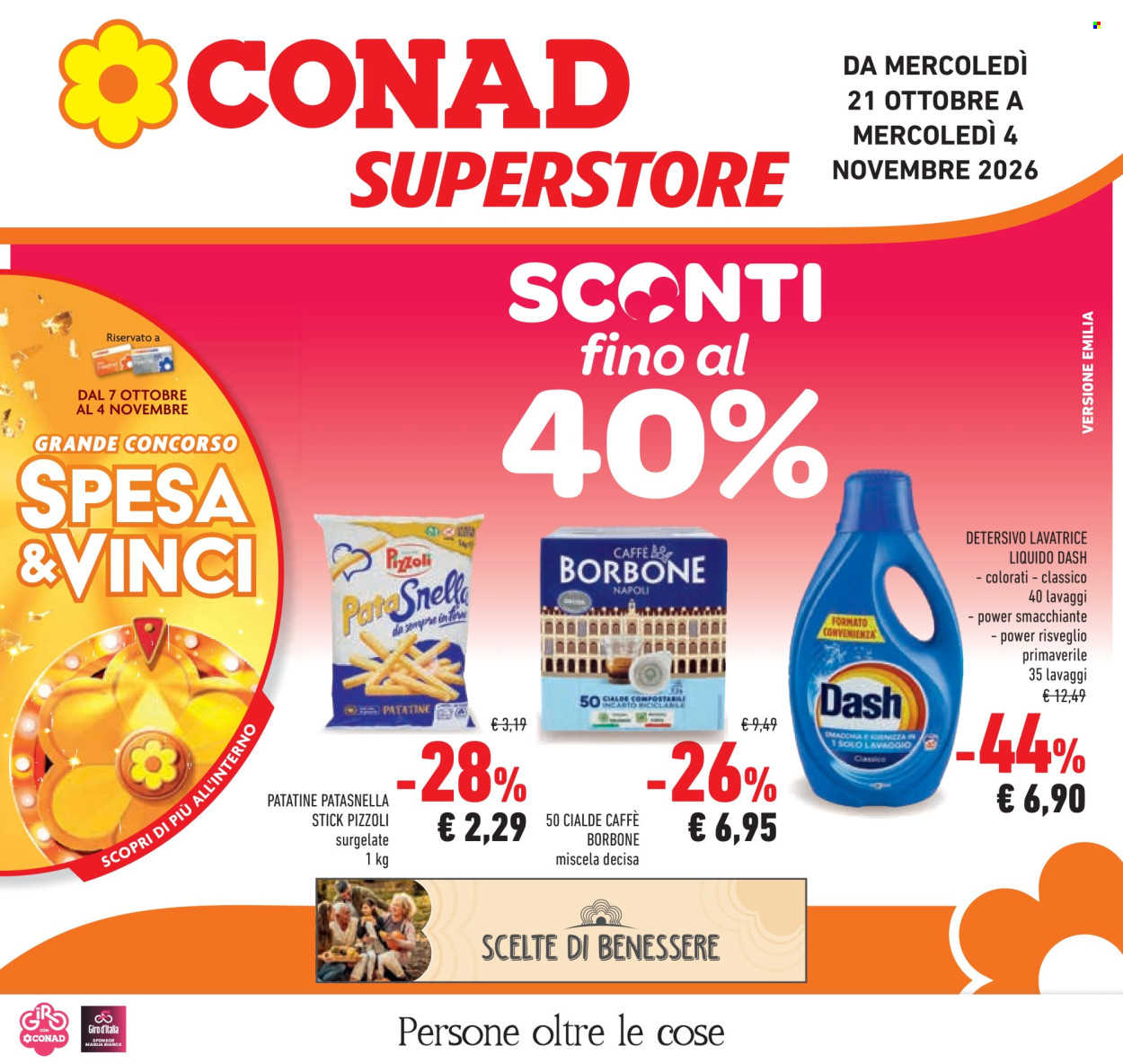 Volantino Conad Superstore - 21/10/2026 - 4/11/2026. Pagina 1