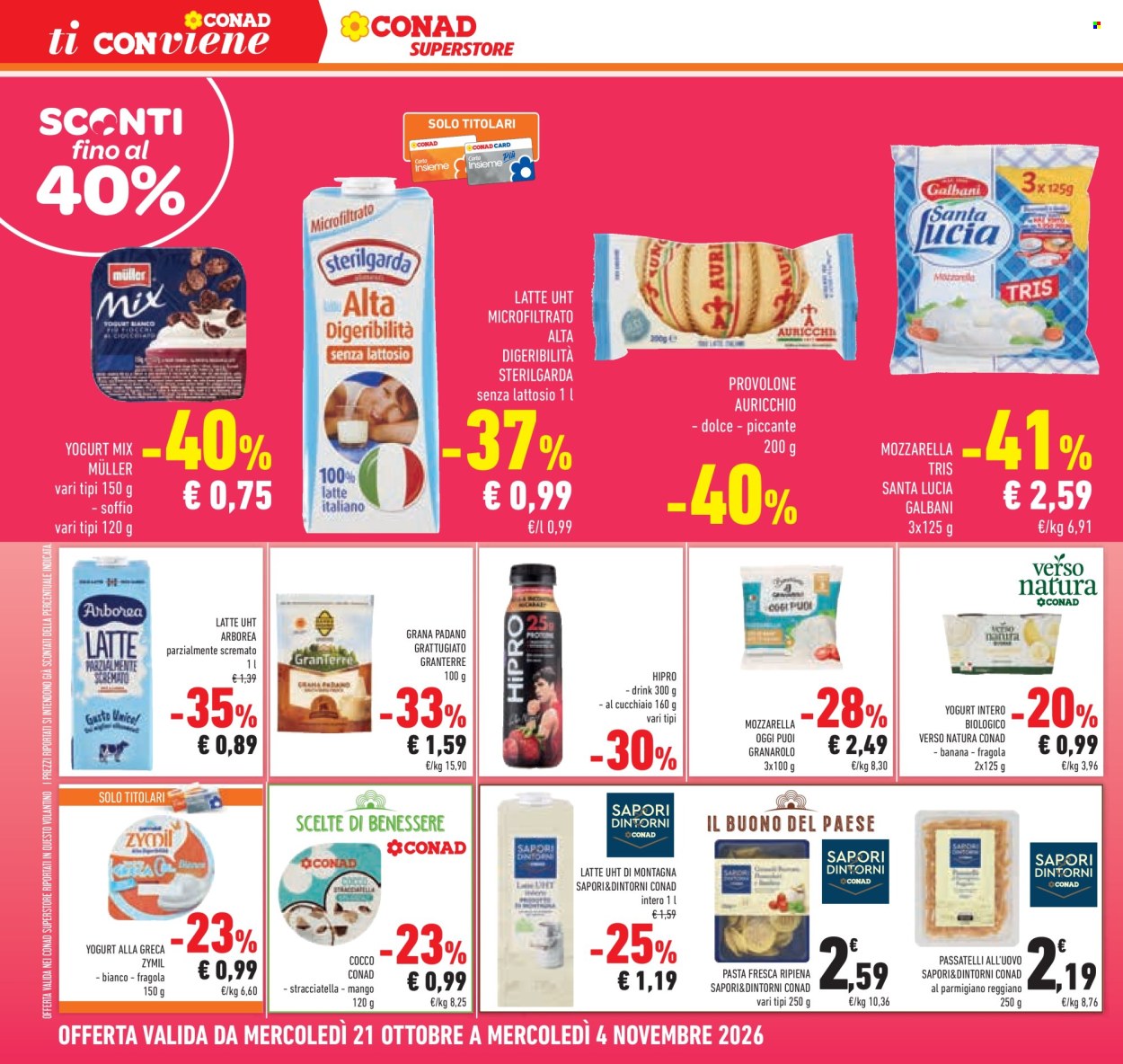 Volantino Conad Superstore - 21/10/2026 - 4/11/2026. Pagina 12