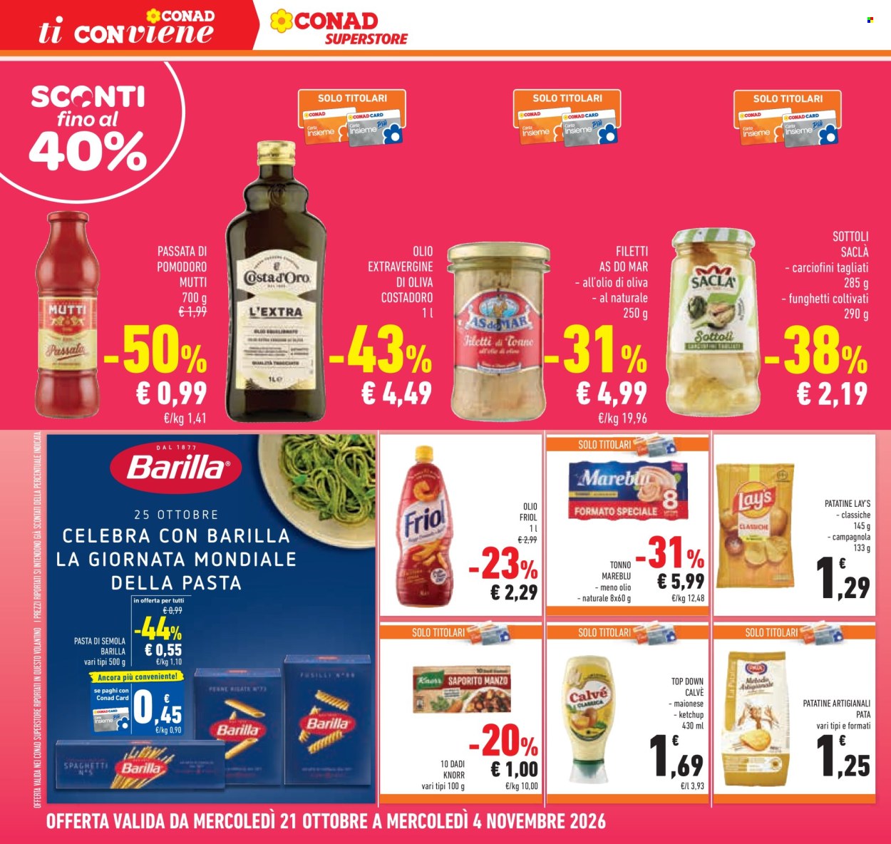 Volantino Conad Superstore - 21/10/2026 - 4/11/2026. Pagina 18