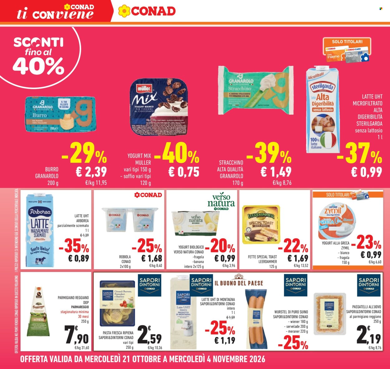 Volantino Conad - 21/10/2026 - 4/11/2026. Pagina 28