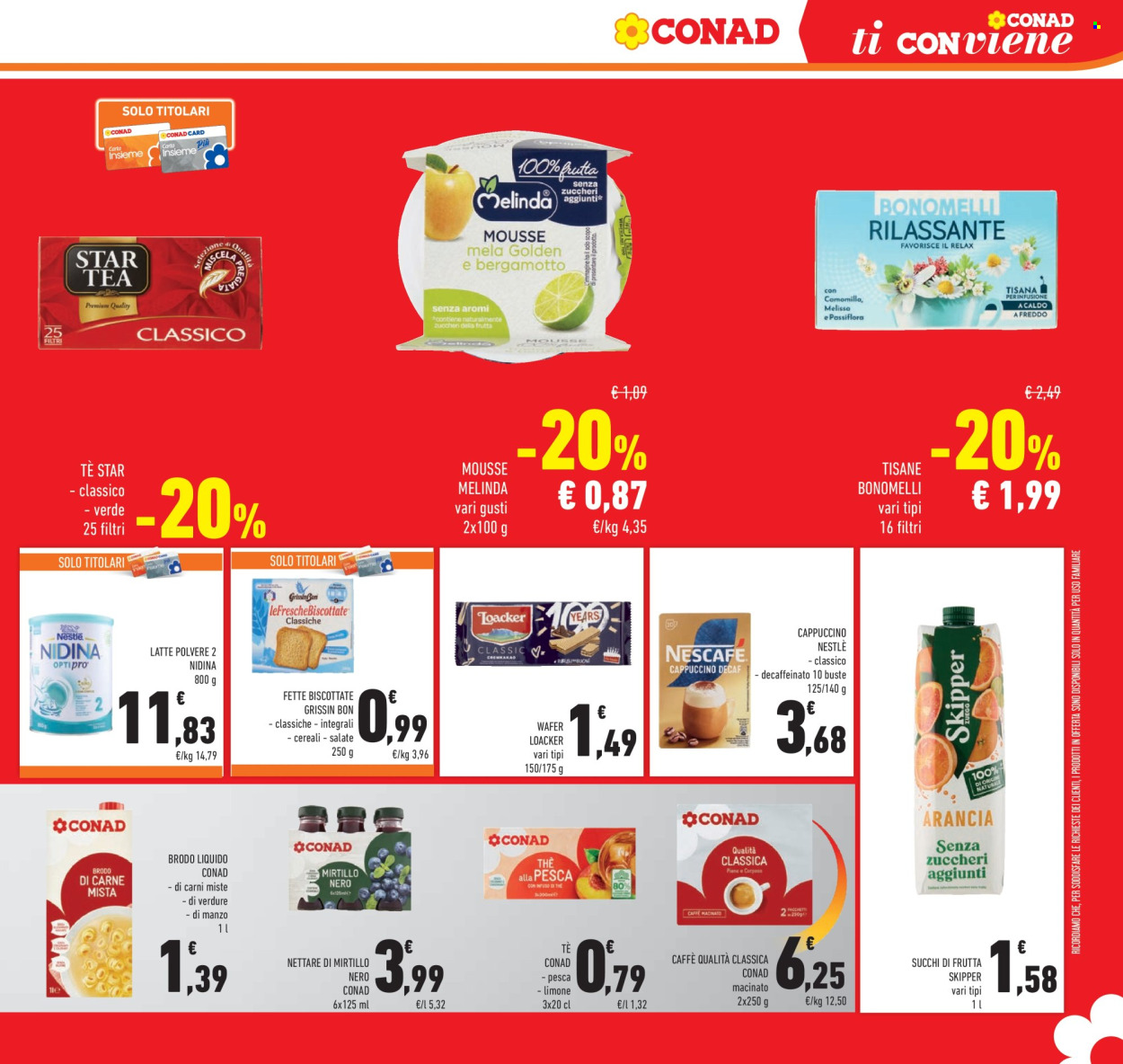 Volantino Conad - 21/10/2026 - 4/11/2026. Pagina 40