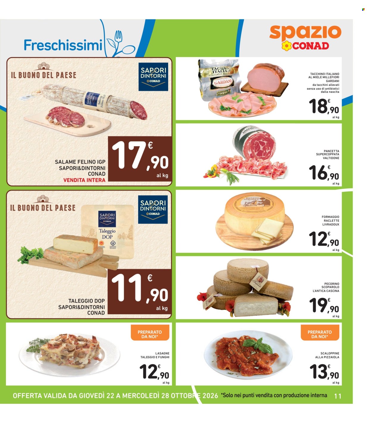 Volantino Spazio Conad - 23/10/2026 - 29/10/2026. Pagina 11