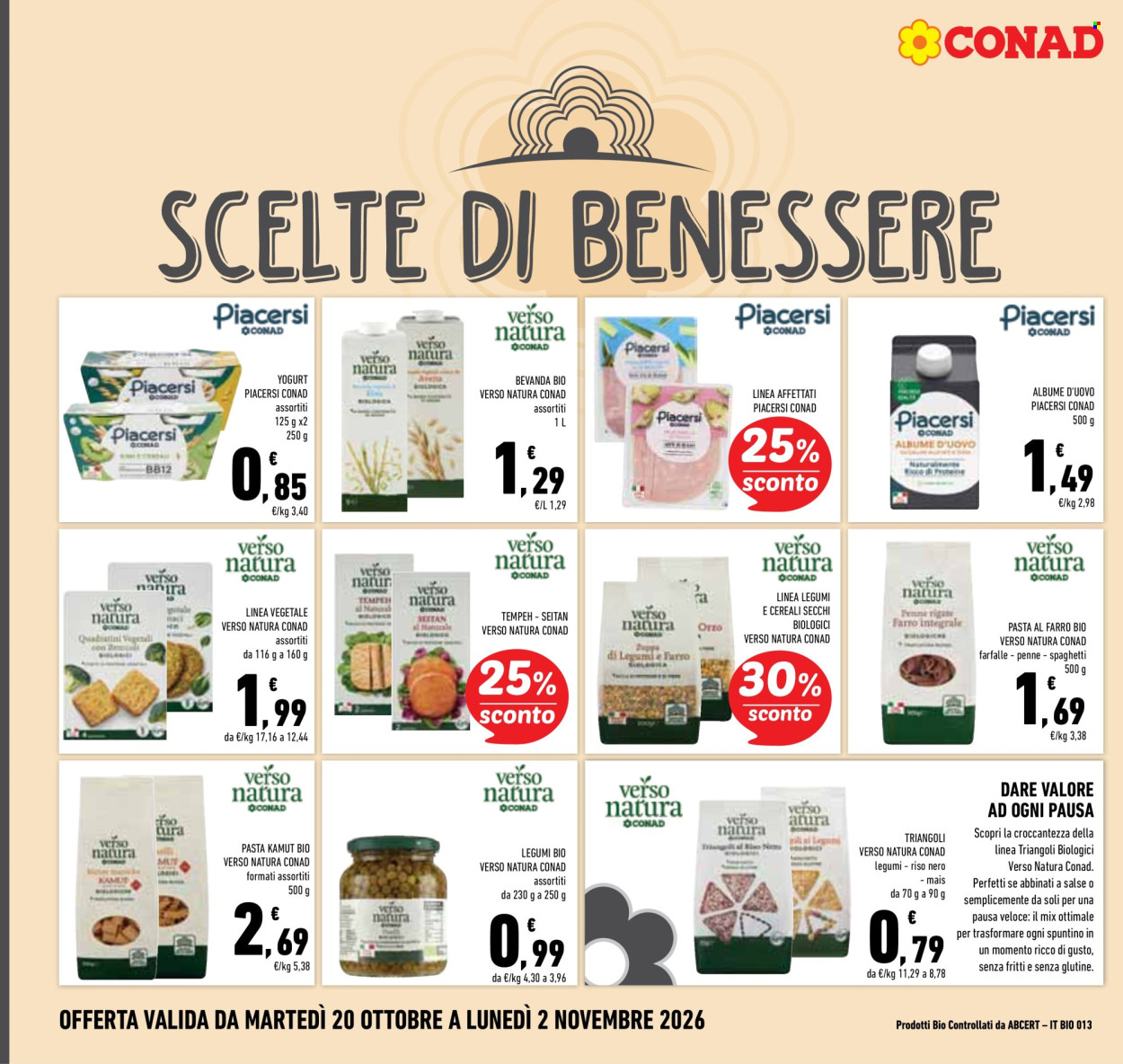 Volantino Conad - 20/10/2026 - 2/11/2026. Pagina 2