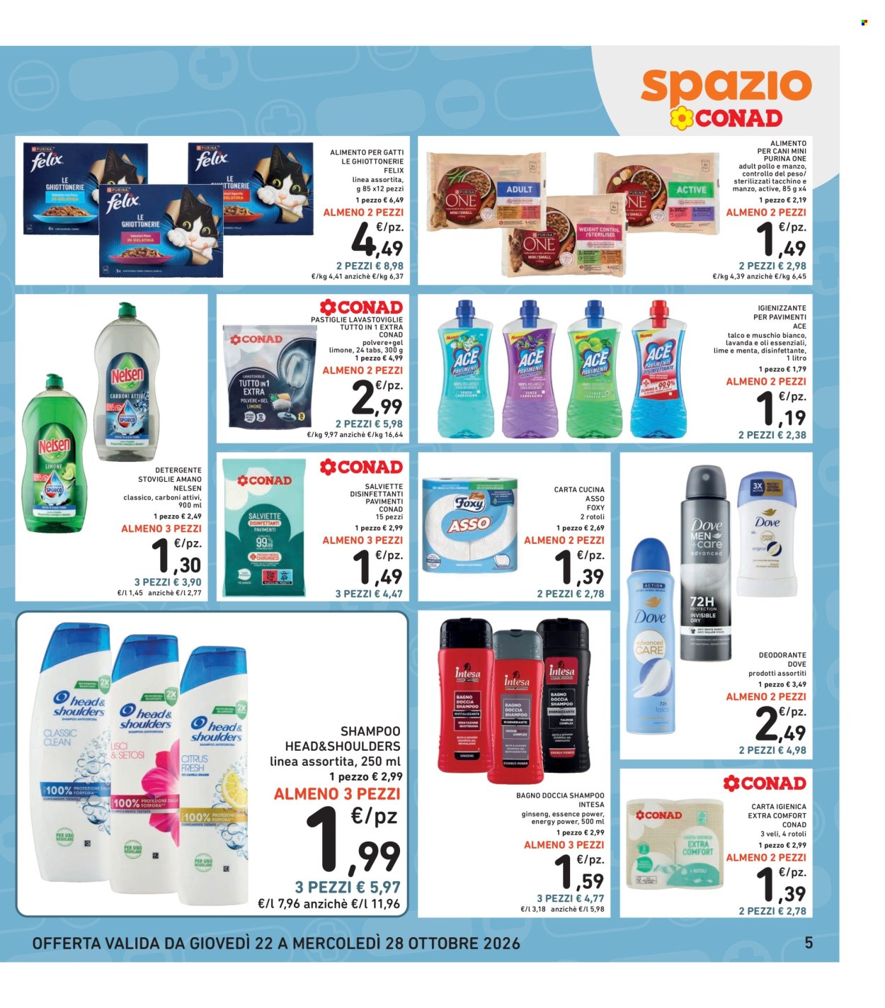 Volantino Spazio Conad - 23/10/2026 - 29/10/2026. Pagina 5