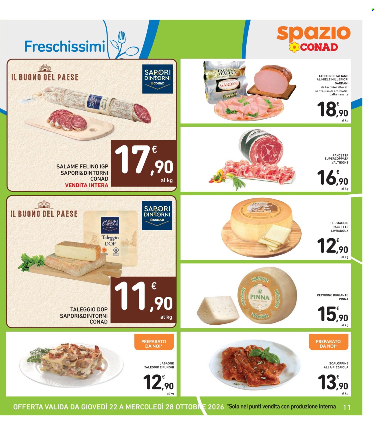 Volantino Spazio Conad - 23/10/2026 - 29/10/2026. Pagina 11