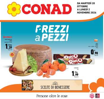 Volantino Conad - 20/10/2026 - 2/11/2026.