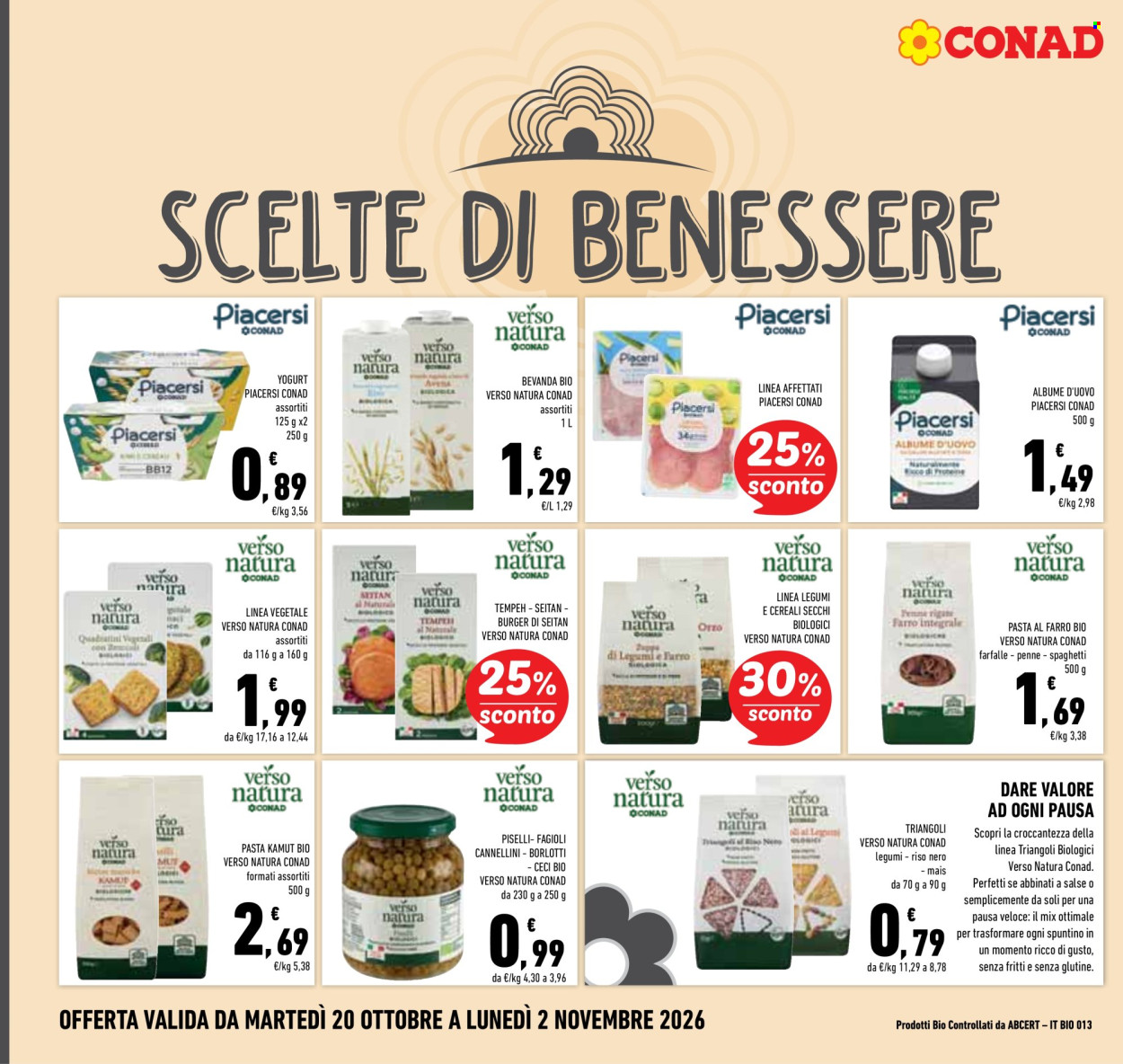 Volantino Conad - 20/10/2026 - 2/11/2026. Pagina 2