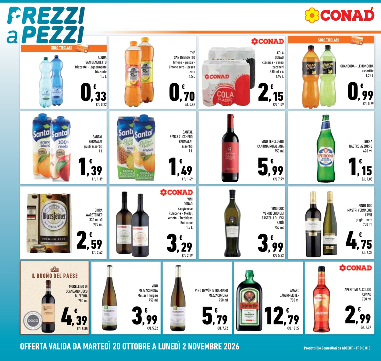 Volantino Conad - 20/10/2026 - 2/11/2026. Pagina 20