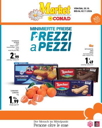 Volantino Market Conad - 20/10/2026 - 2/11/2026.