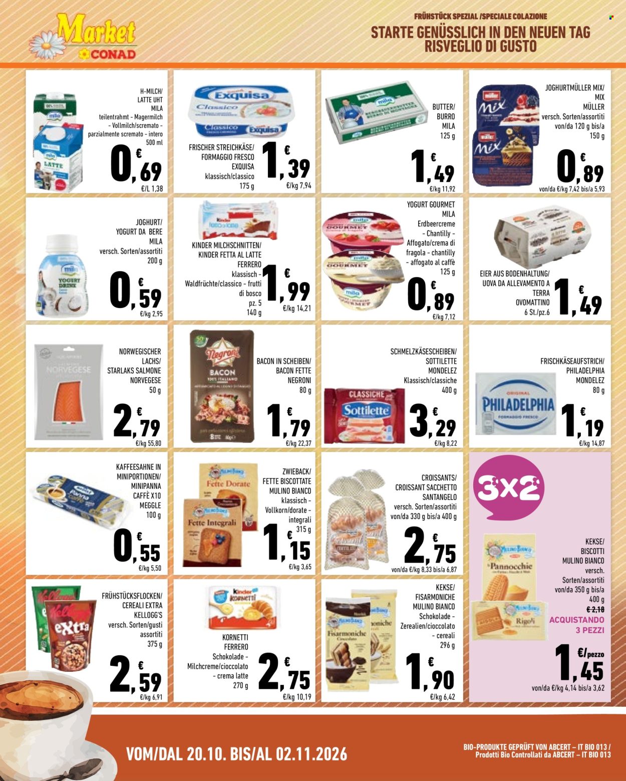 Volantino Market Conad - 20/10/2026 - 2/11/2026. Pagina 4