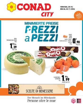 Volantino Conad City - 20/10/2026 - 2/11/2026.
