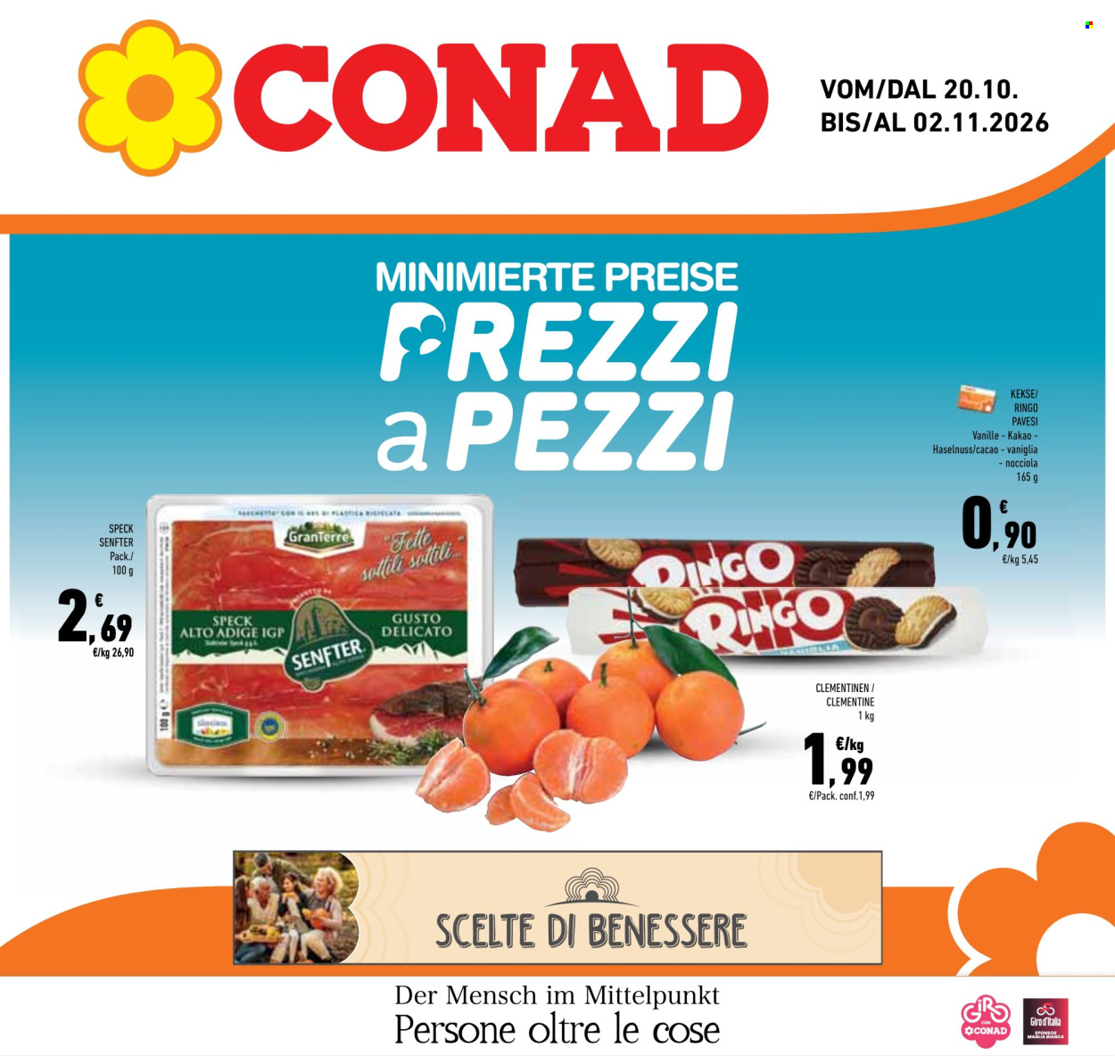 Volantino Conad - 20/10/2026 - 2/11/2026. Pagina 1