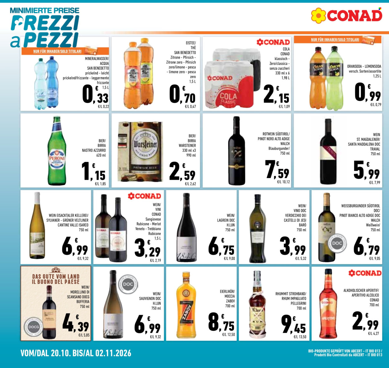 Volantino Conad - 20/10/2026 - 2/11/2026. Pagina 20