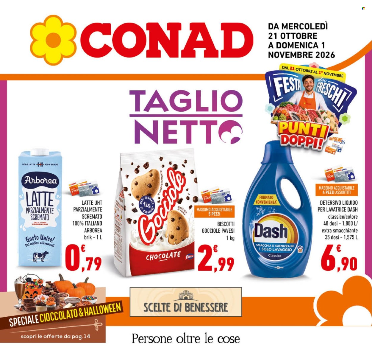 Volantino Conad - 21/10/2026 - 1/11/2026. Pagina 1